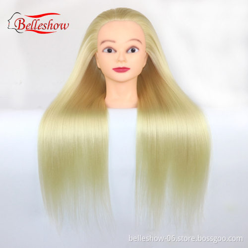 Hot sell wholesale cheap Yaki Straight Training Head Salon Hairdressing Training Doll Practice Real Mannequin Head With Clamp